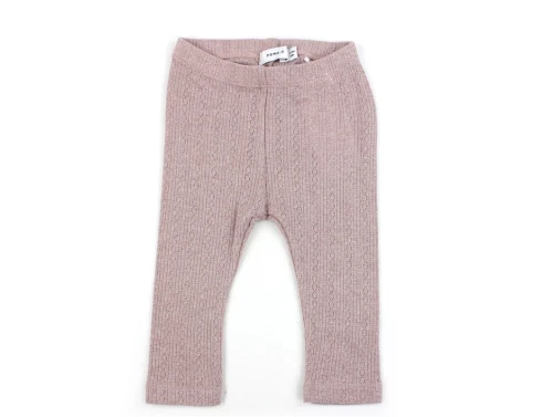 Name It deauville mauve melange glitter legging